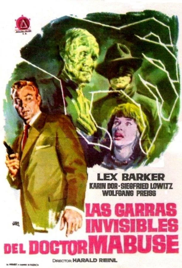 Невидимый доктор Мабузе 1962 смотреть фильм онлайн
